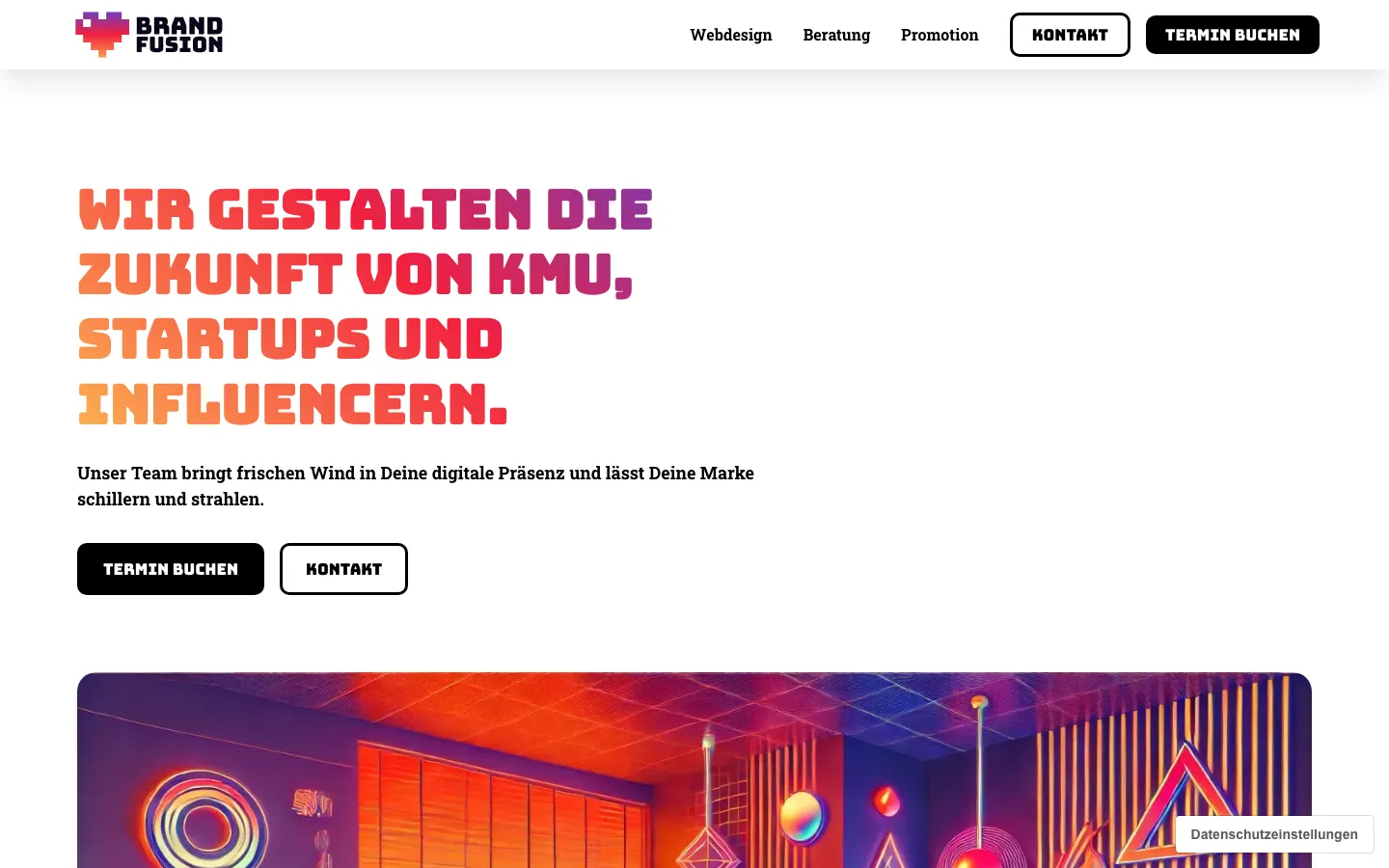 Website Launch: Neon Maximalism